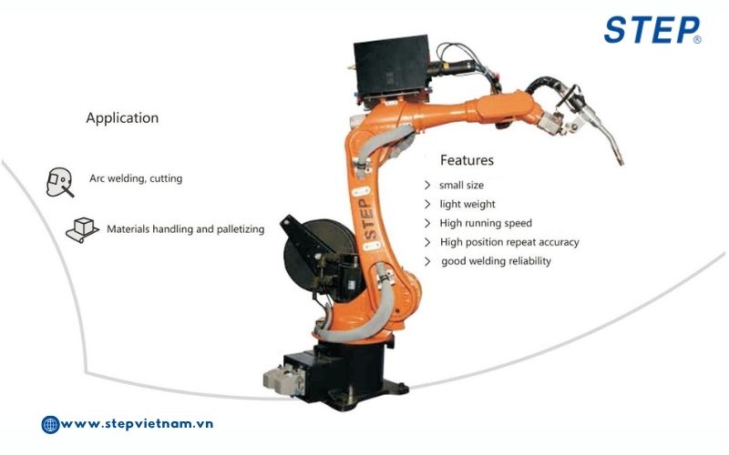 Cánh tay robot công nghiệp Step
