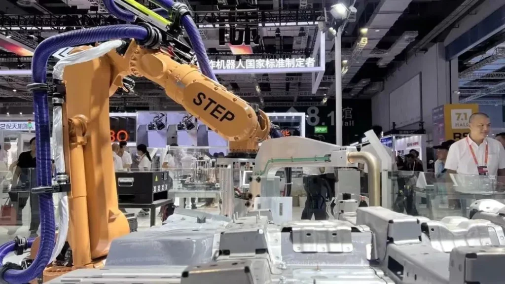 Giải pháp robot hàn điểm ô tô STEP