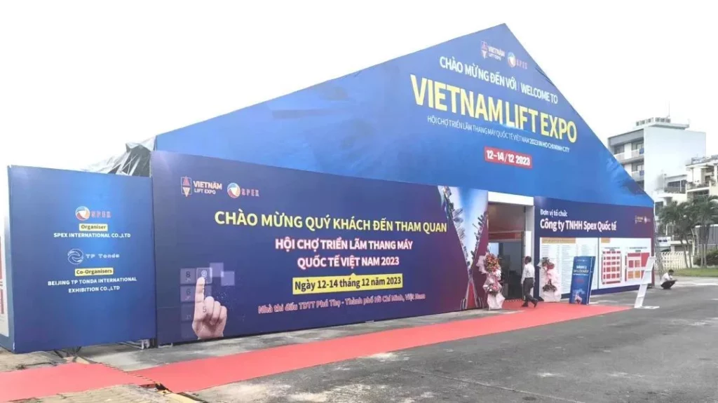 Step tại triển lãm thang máy quốc tế Việt Nam