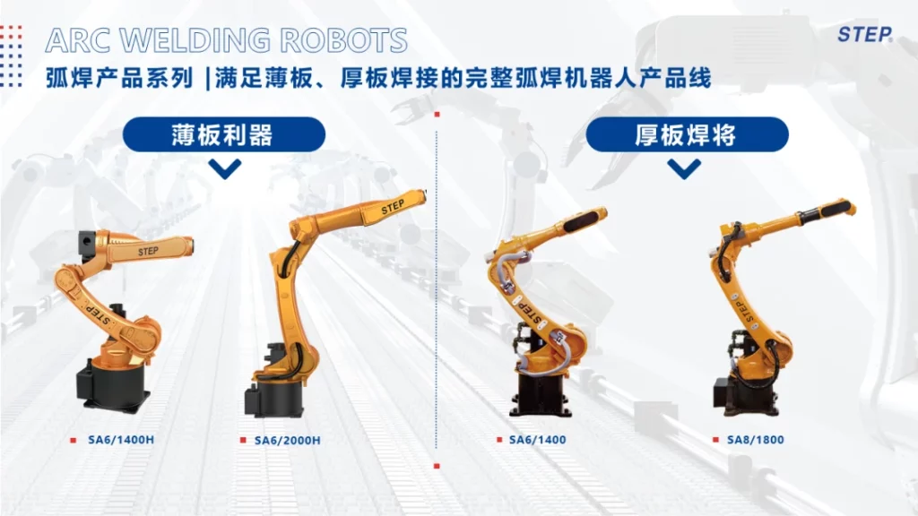 Step dẫn đầu ngành robot