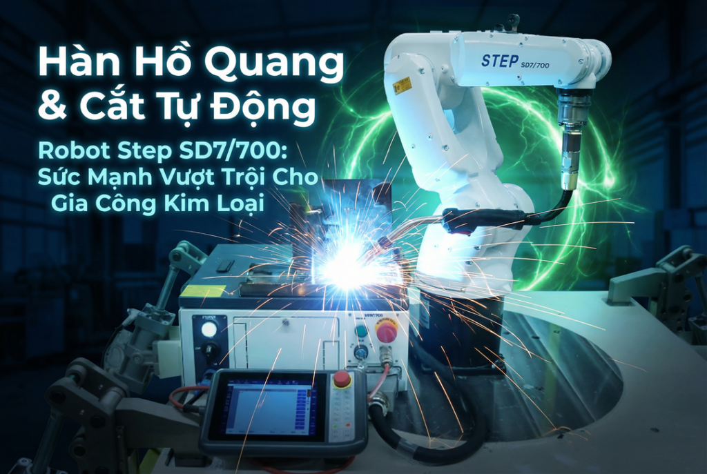 Ứng dụng của robot Step SD7/700