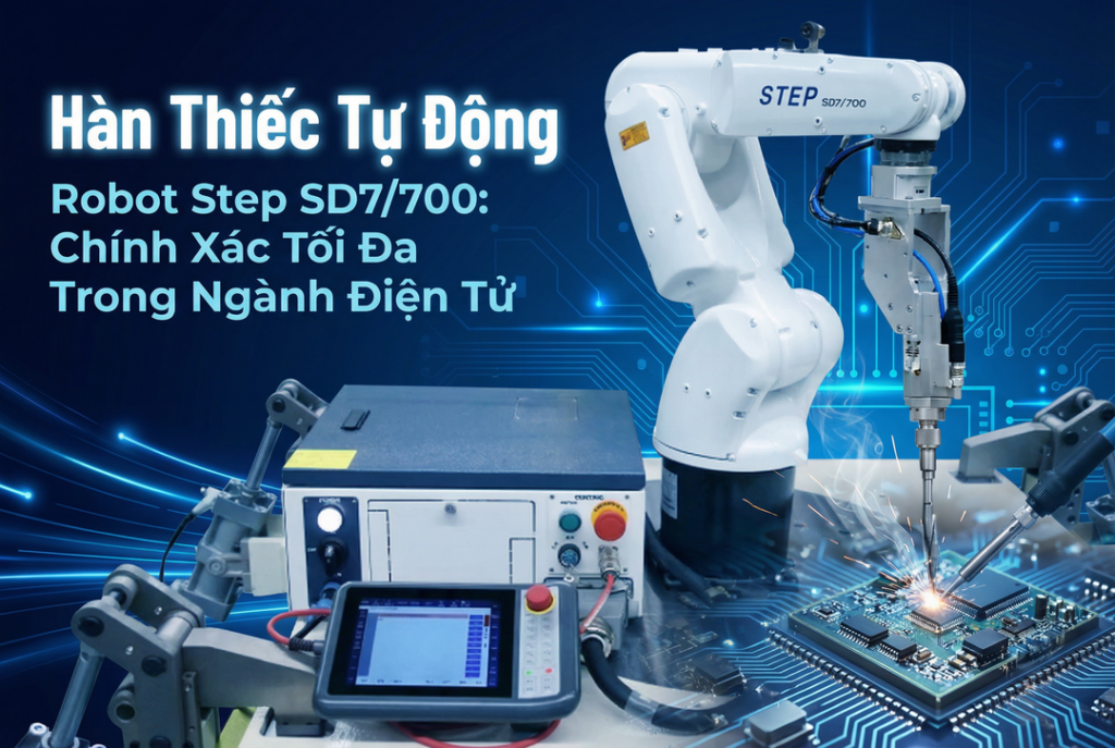 Ứng dụng của robot Step SD7/700