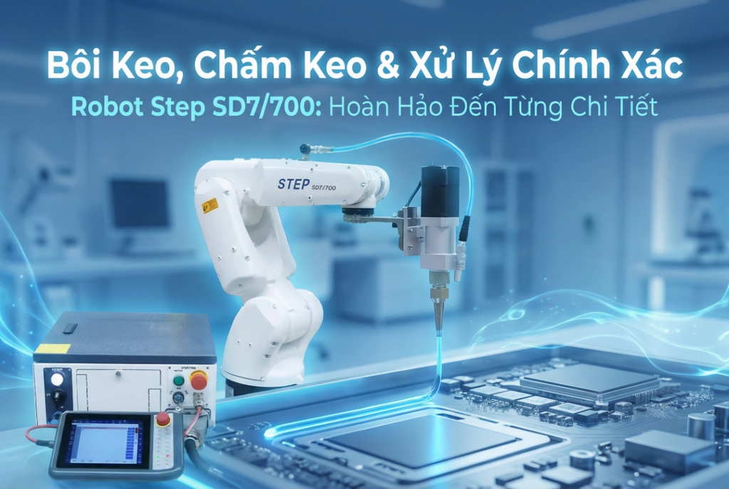 Ứng dụng của robot Step SD7/700