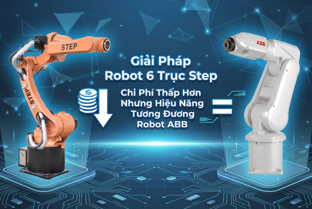 Giải pháp robot 6 trục Step