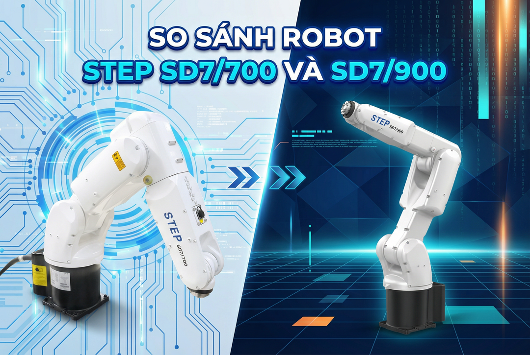 So sánh robot Step SD7/700 và SD7/900